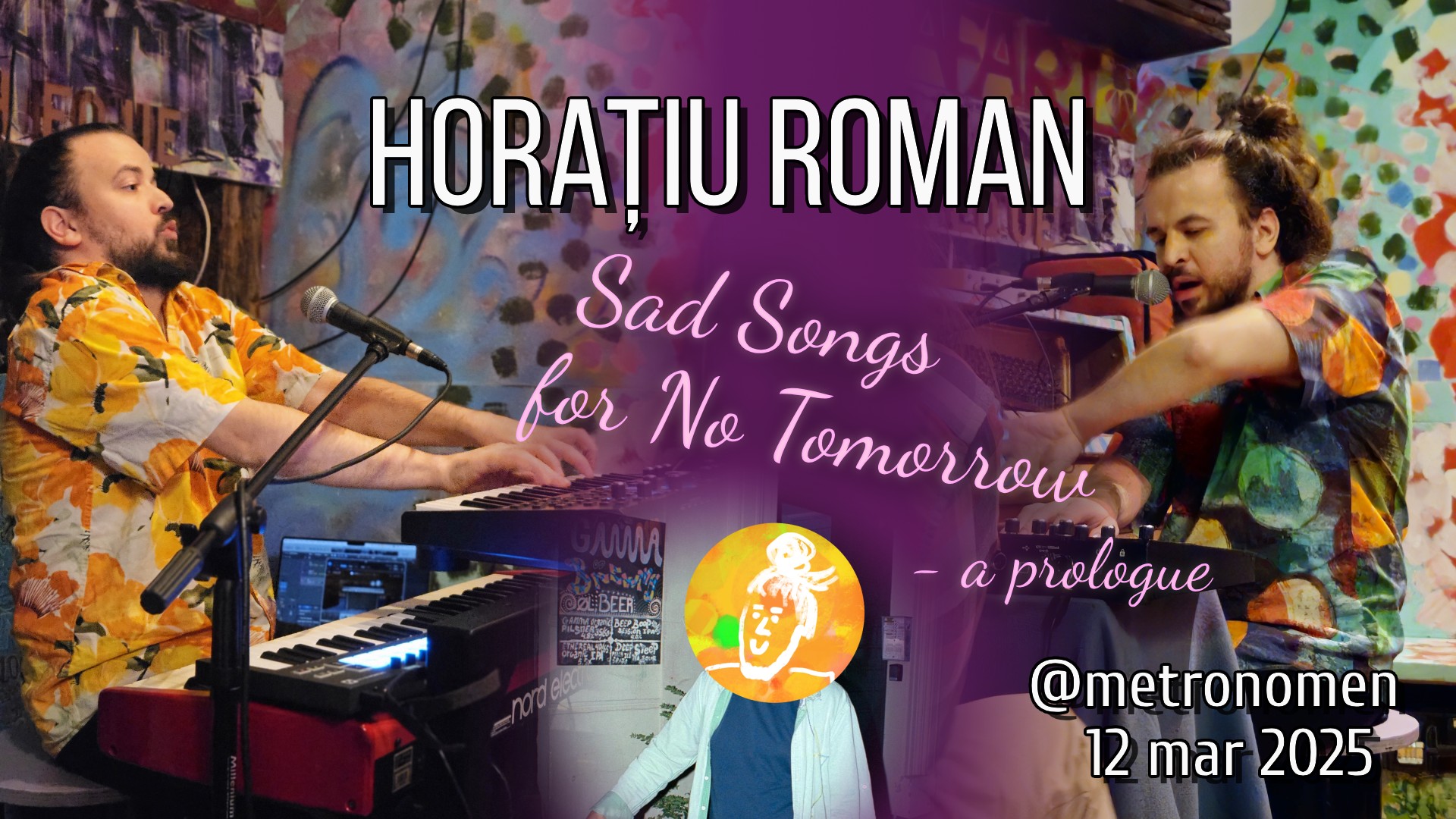 event cover picture for the concert Sad Songs for No Tomorrow - a Prologue